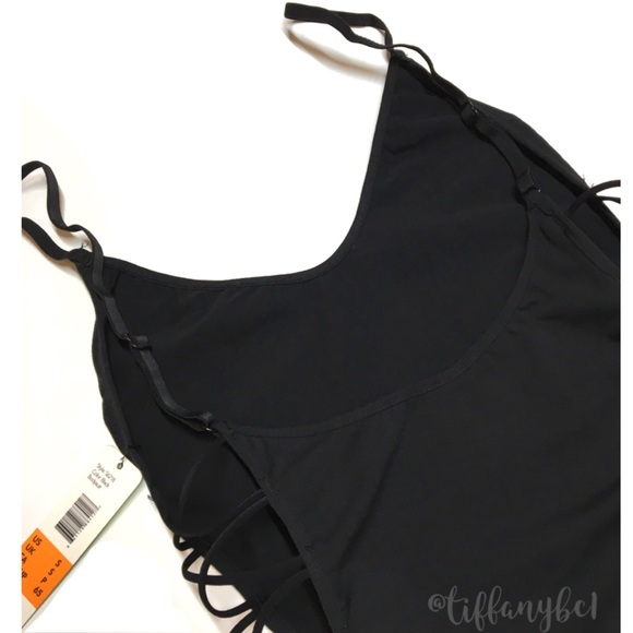 Sam Edelman Jet Black Strappy Side Thong Bodysuit - Picture 14 of 16